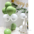 Feliz aniversário Banner Garland Balloon Set